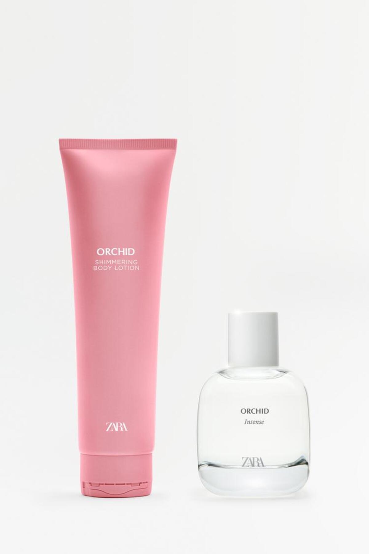 ست عطر Zara Orchid Intense EDP 90 میلی‌لیتر + کرم براق 150 میلی‌لیتر (ویژه سال نو)