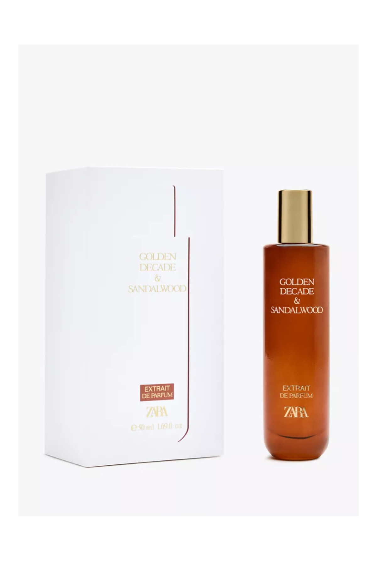عطر زنانه زارا Golden Decade & Sandalwood اکستره دو پرفیوم 50 میل