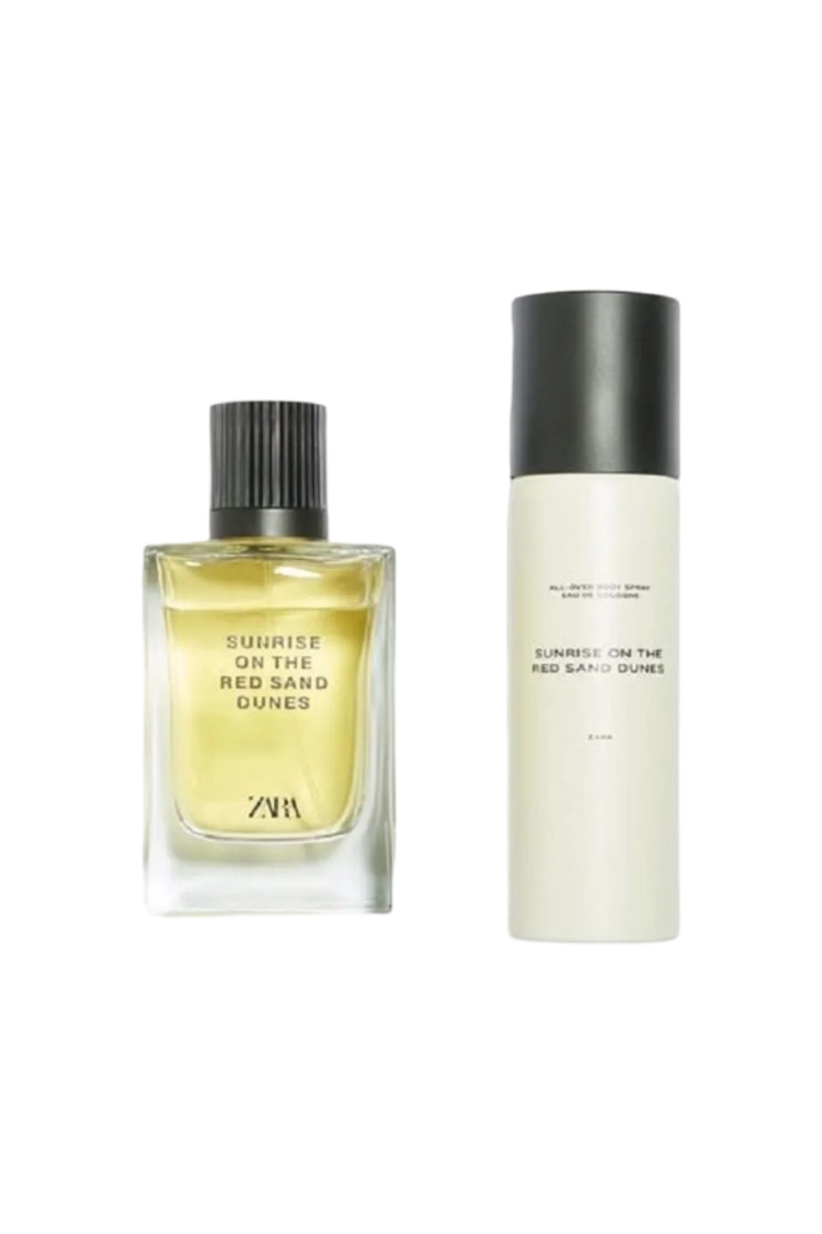 ست عطر مردانه Zara Sunrise on the Red Sand Dunes 100 میلی‌لیتر + بادی اسپرِی 100 میلی‌لیتر