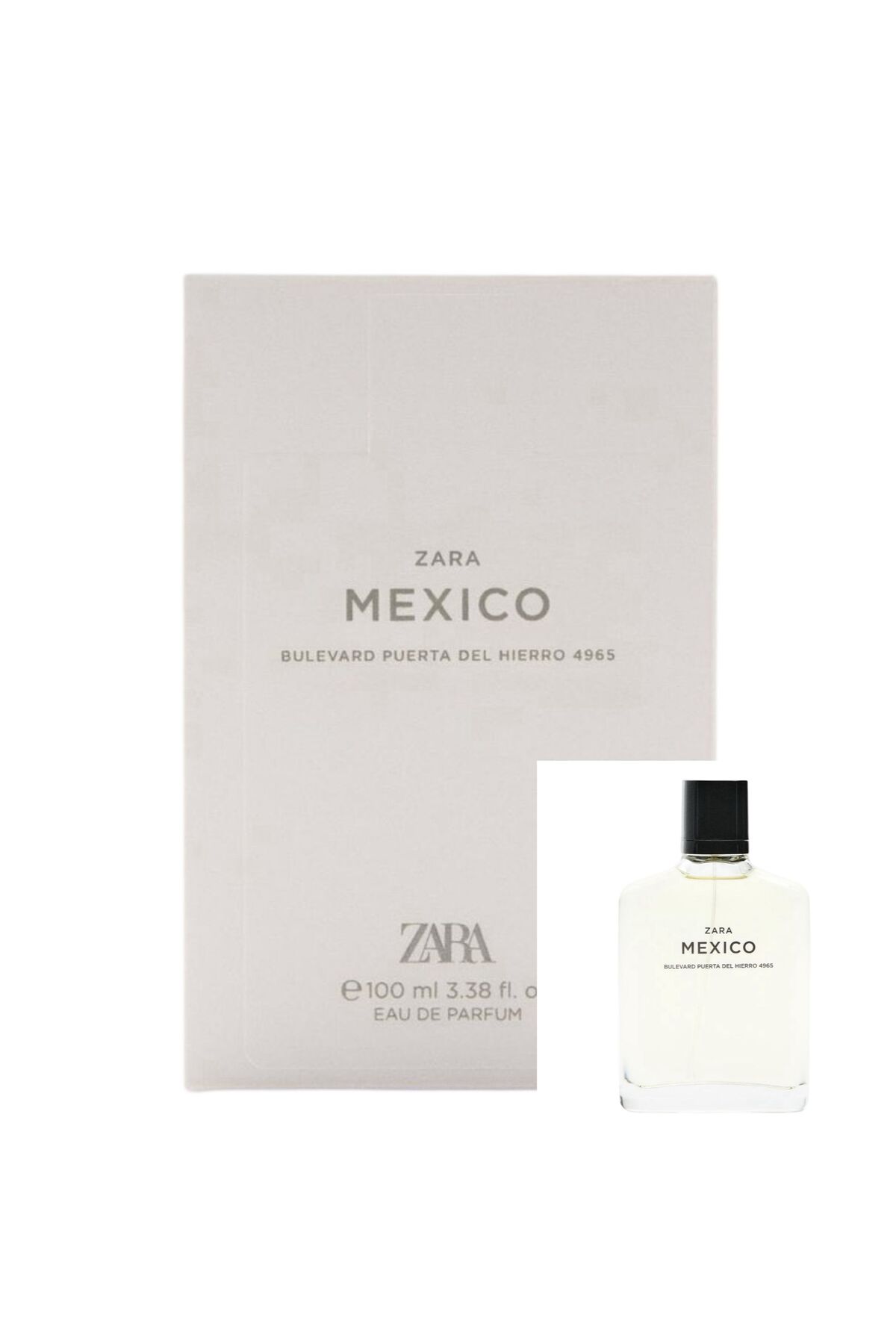 ادو پرفیوم مردانه زارا Mexico Boulevard Puerta del Hierro 4965 – 100 میل