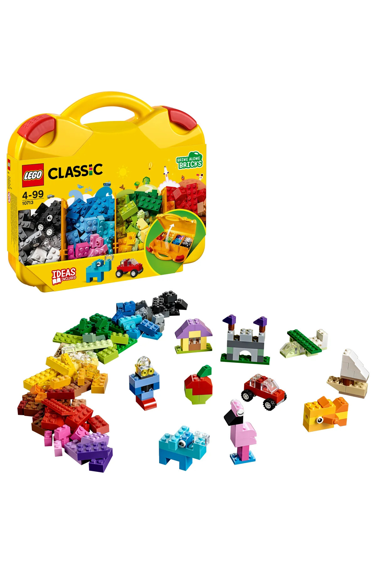 لگو کلاسیک مدل کیف خلاق کد 10713 (213 قطعه)
