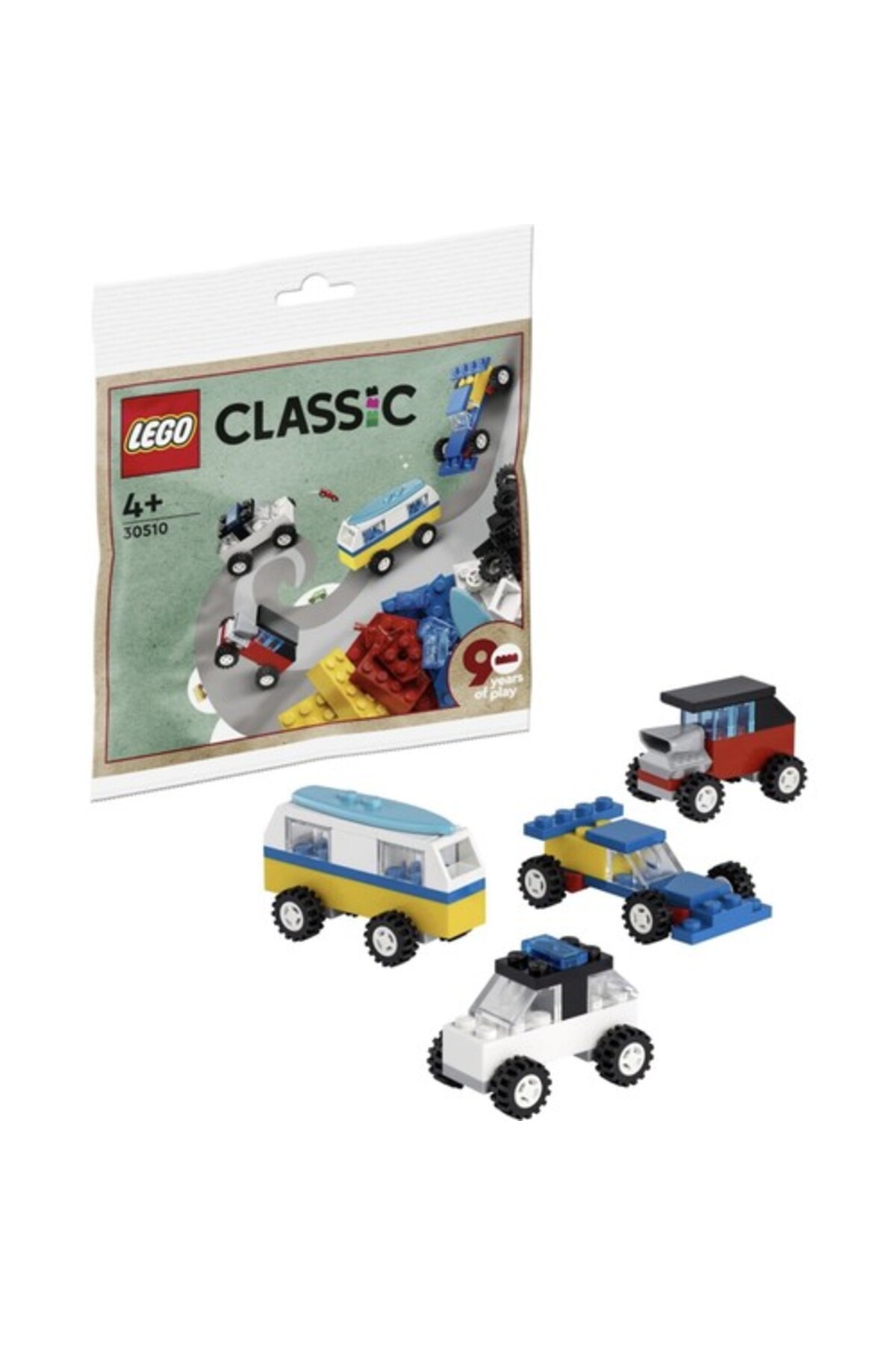 لگو کلاسیک مدل مجموعه 90 سال خودروها کد 30510