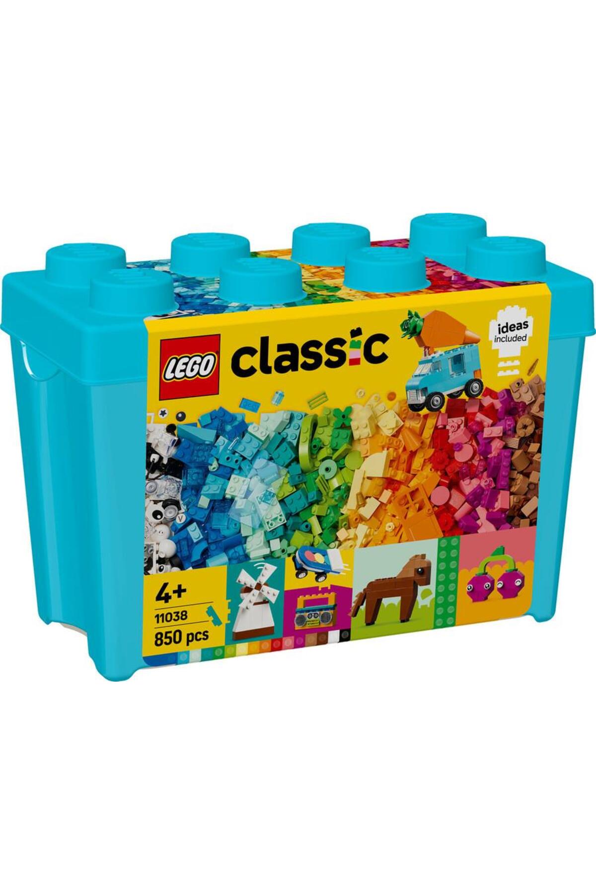 لگو کلاسیک مدل جعبه خلاقیت کد 11038 (850 قطعه)