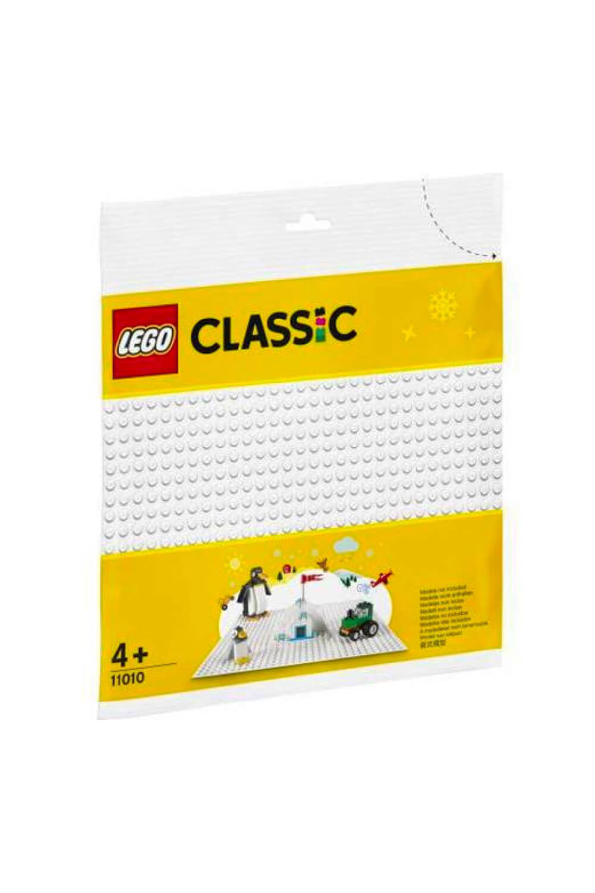 لگو کلاسیک مدل پلیت پایه سفید کد11010