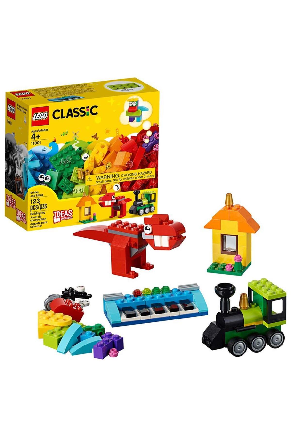 لگو کلاسیک مدل جعبه ساخت و ایده کد 11001  (123 قطعه)