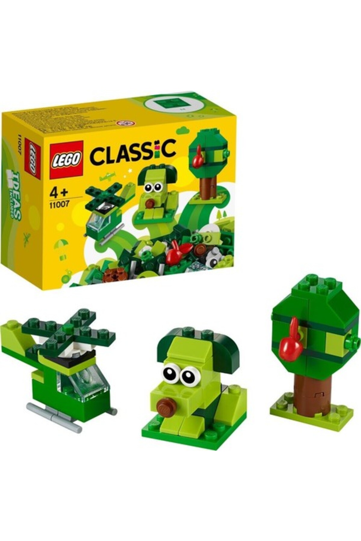 لگو کلاسیک مدل قطعات ساخت سبز خلاقانه کد11007