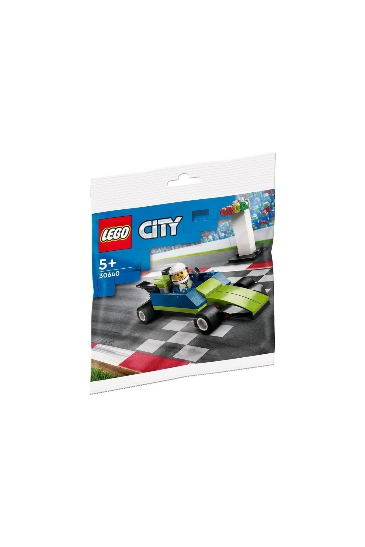 لگو سیتی مدل ماشین مسابقه‌ای پلی‌بگ کد 30640 (44 قطعه)