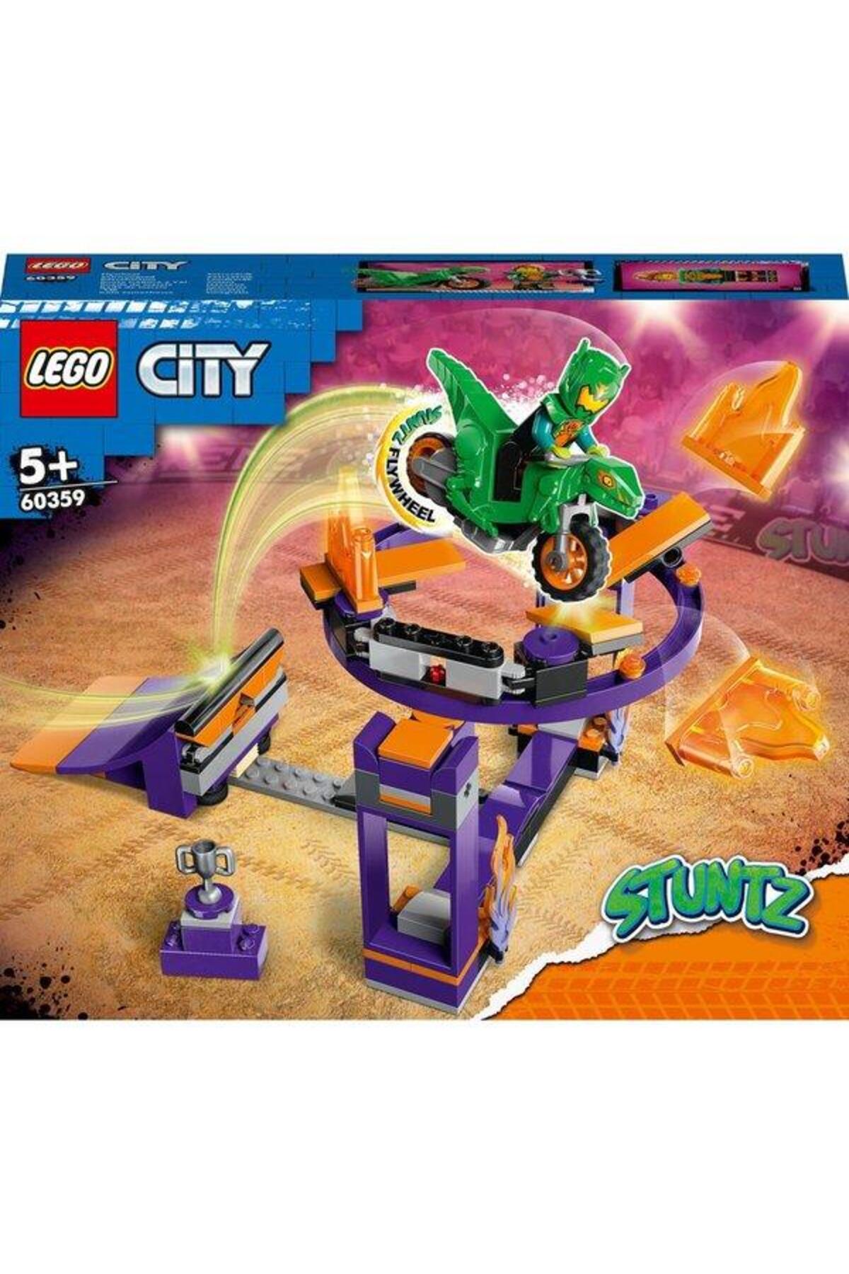 لگو سیتی مدل مسابقه رمپ نمایشی با حلقه کد 60359 (144 قطعه)