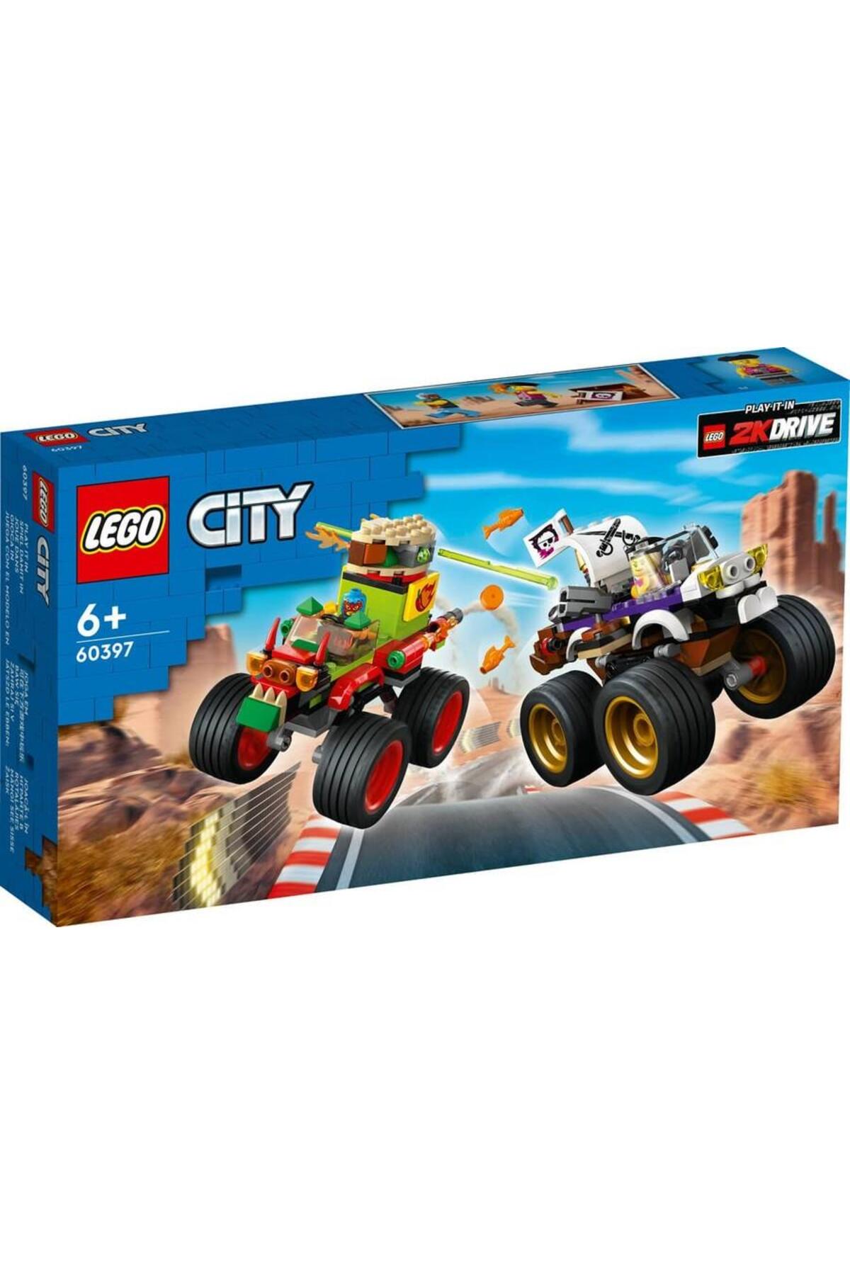 لگو سیتی مدل مسابقه کامیون هیولا کد 60397