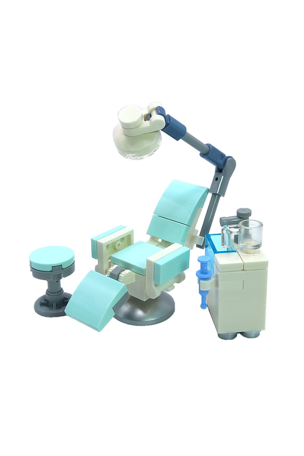 لگو سیتی مدل مینی‌فیگور صندلی خاکستری برای بیمارستان و کلینیک