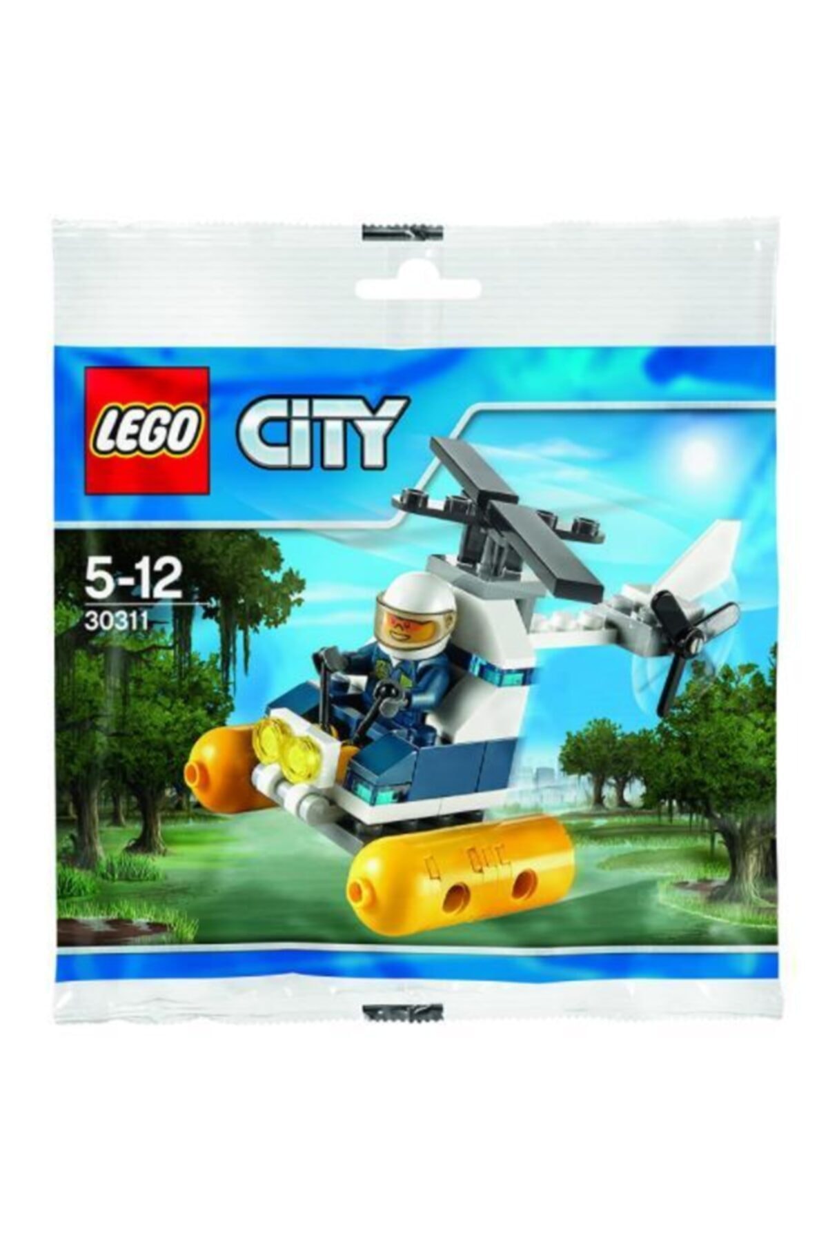 لگو سیتی مدل هلیکوپتر پلیس مرداب کد 30311