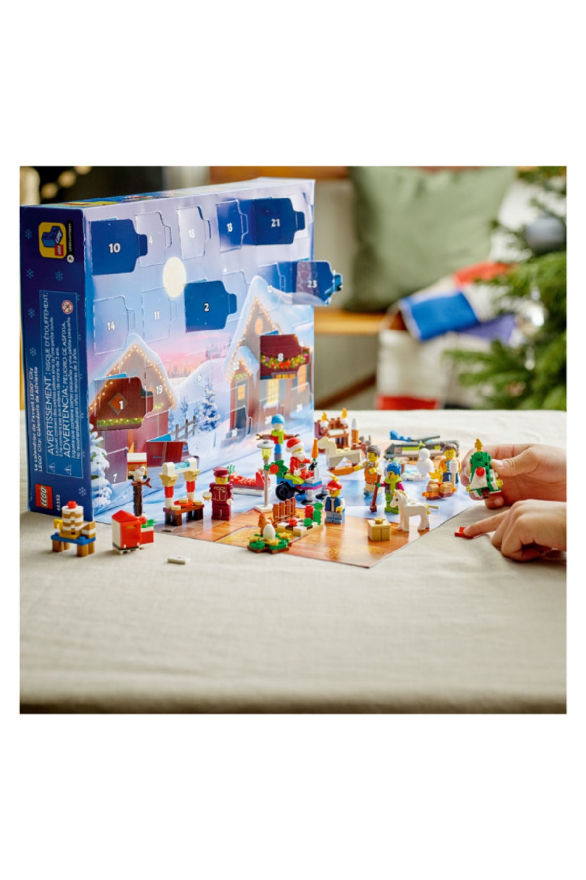 لگو سیتی مدل ست تقویم سال نو (287 قطعه)