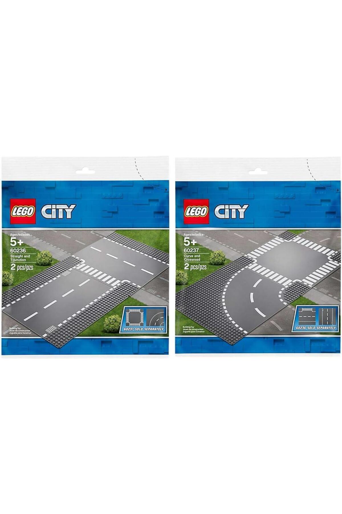 لگو سیتی مدل پک پلاک‌های جاده 60236 و 60237