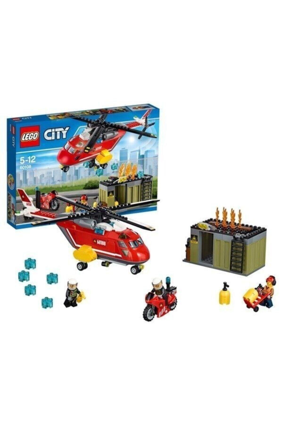 لگو سیتی مدل ست آتش‌نشانی کد 60108