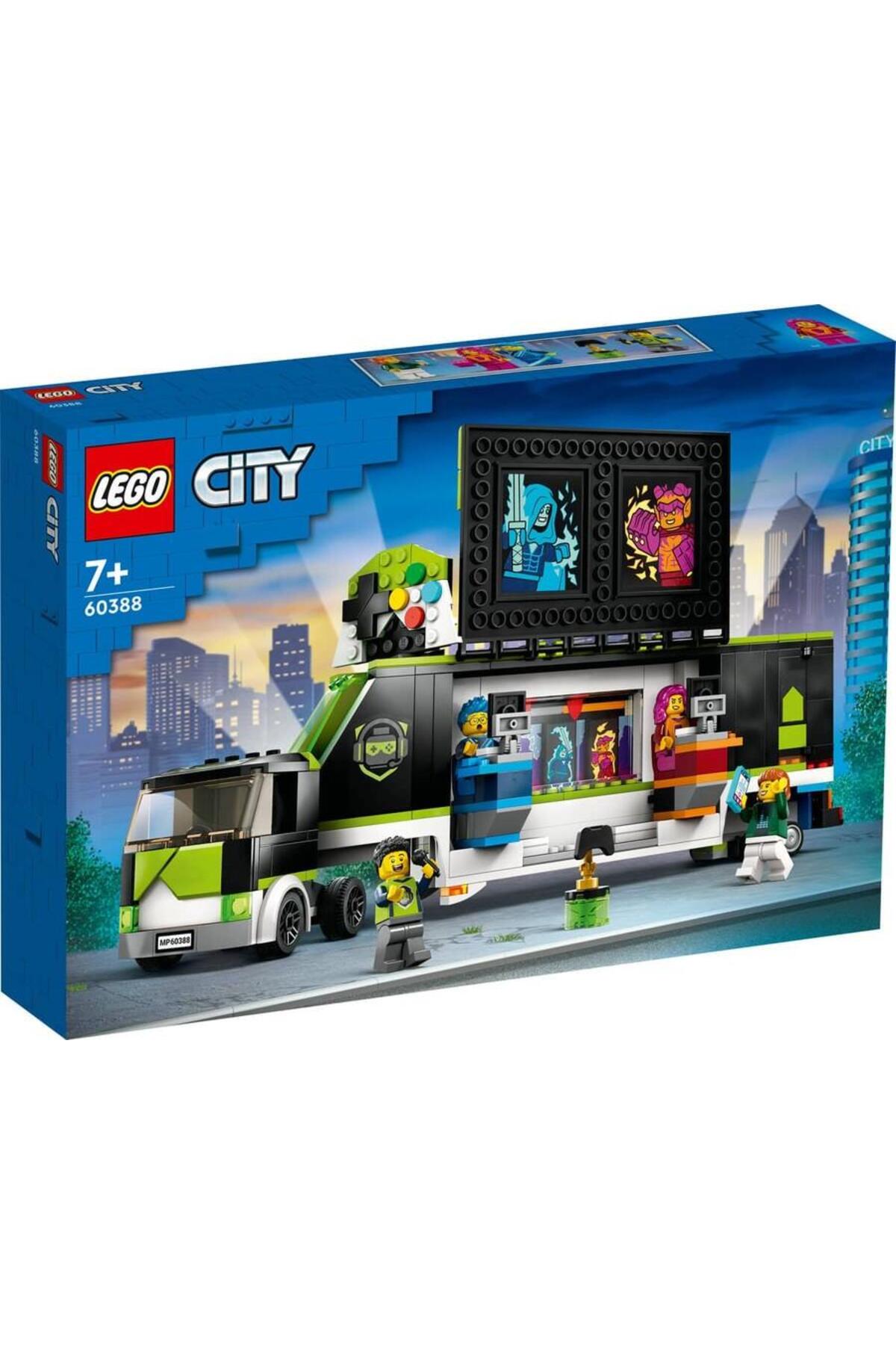 لگو سیتی مدل تریلر مسابقات گیمینگ کد 60388 (344 قطعه)