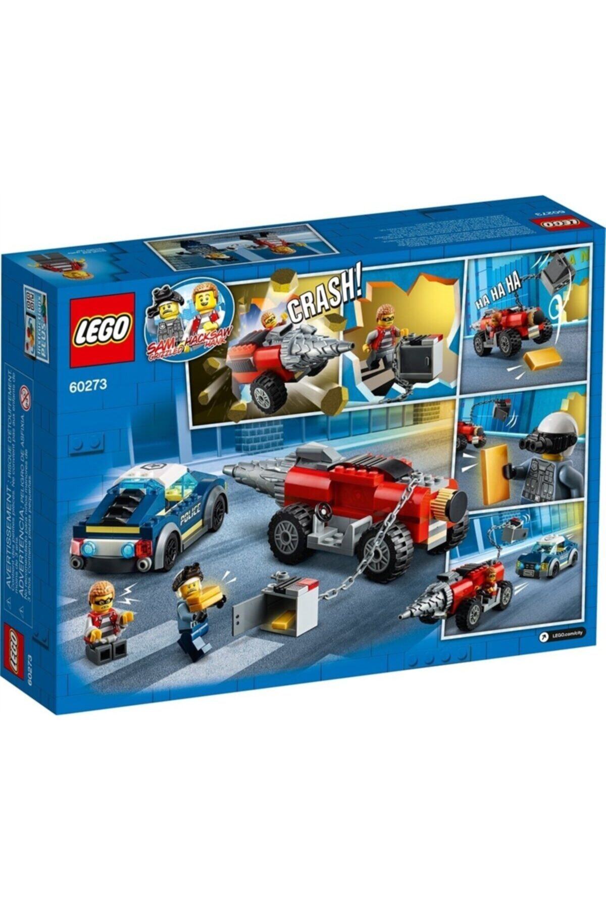 لگو سیتی مدل الیت پلیس (Driller Chase) کد 60273