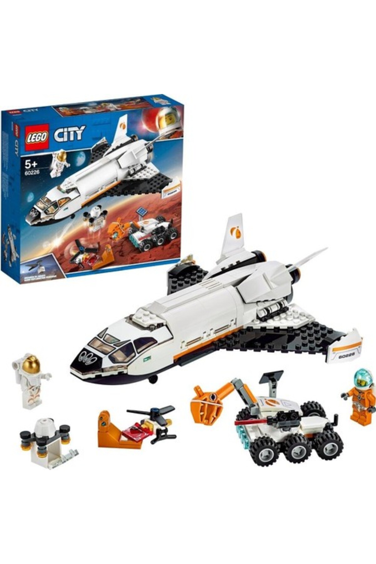 لگو سیتی مدل سفینه تحقیقاتی مریخ کد 60226
