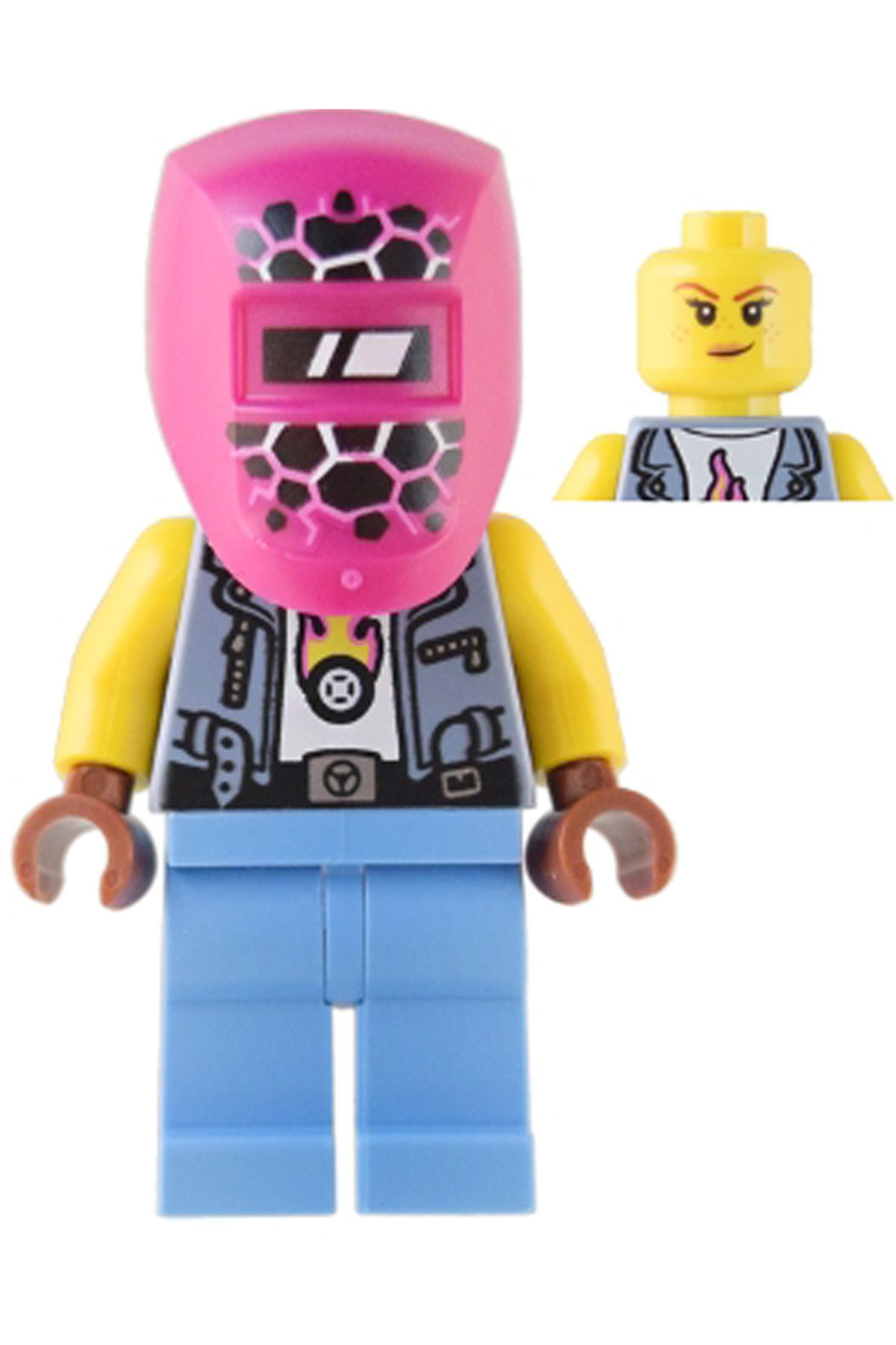 لگو سیتی مدل مینی‌فیگ زن تعمیرکار و جوشکار