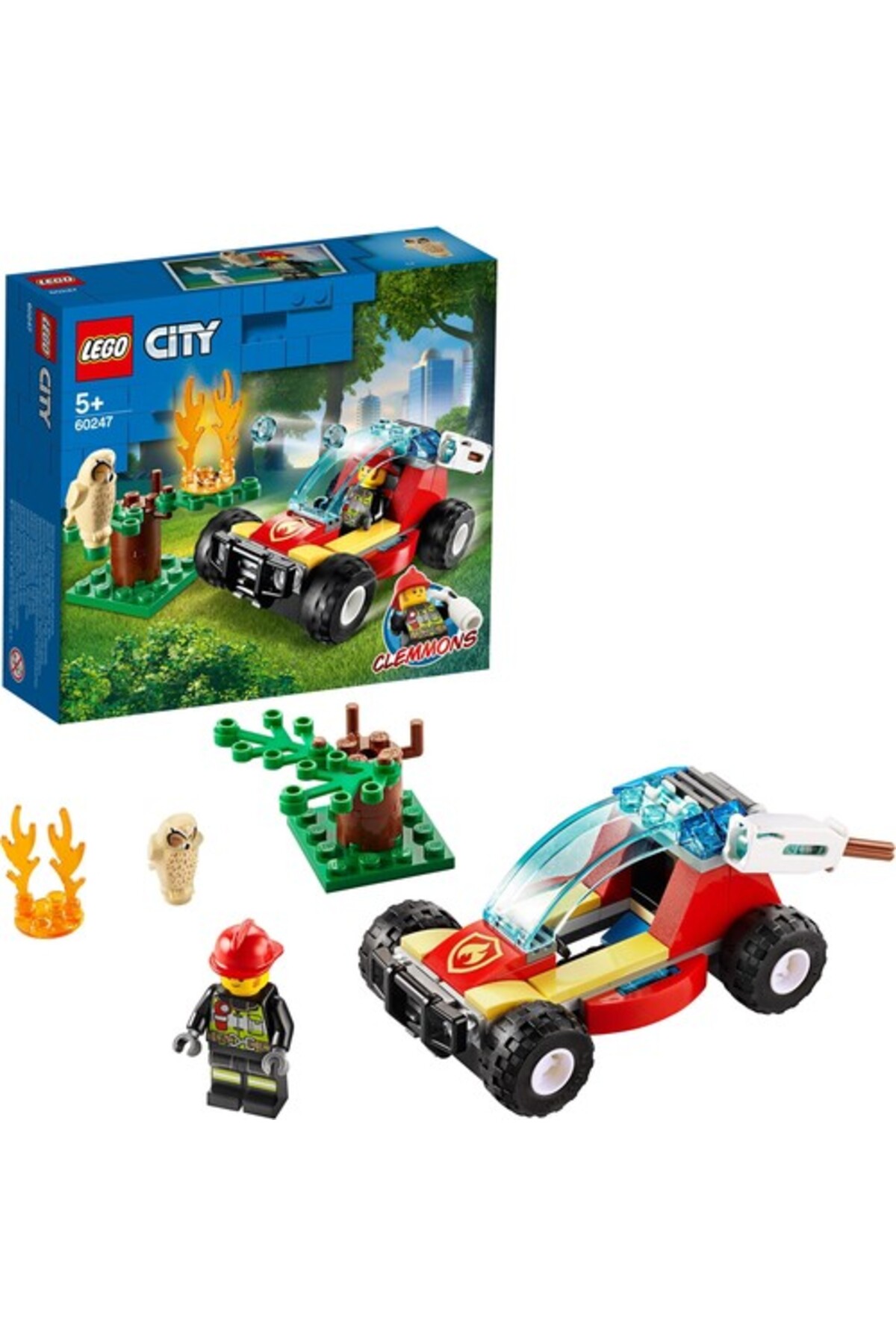 لگو سیتی مدل عملیات آتش‌نشانی جنگل کد 60247