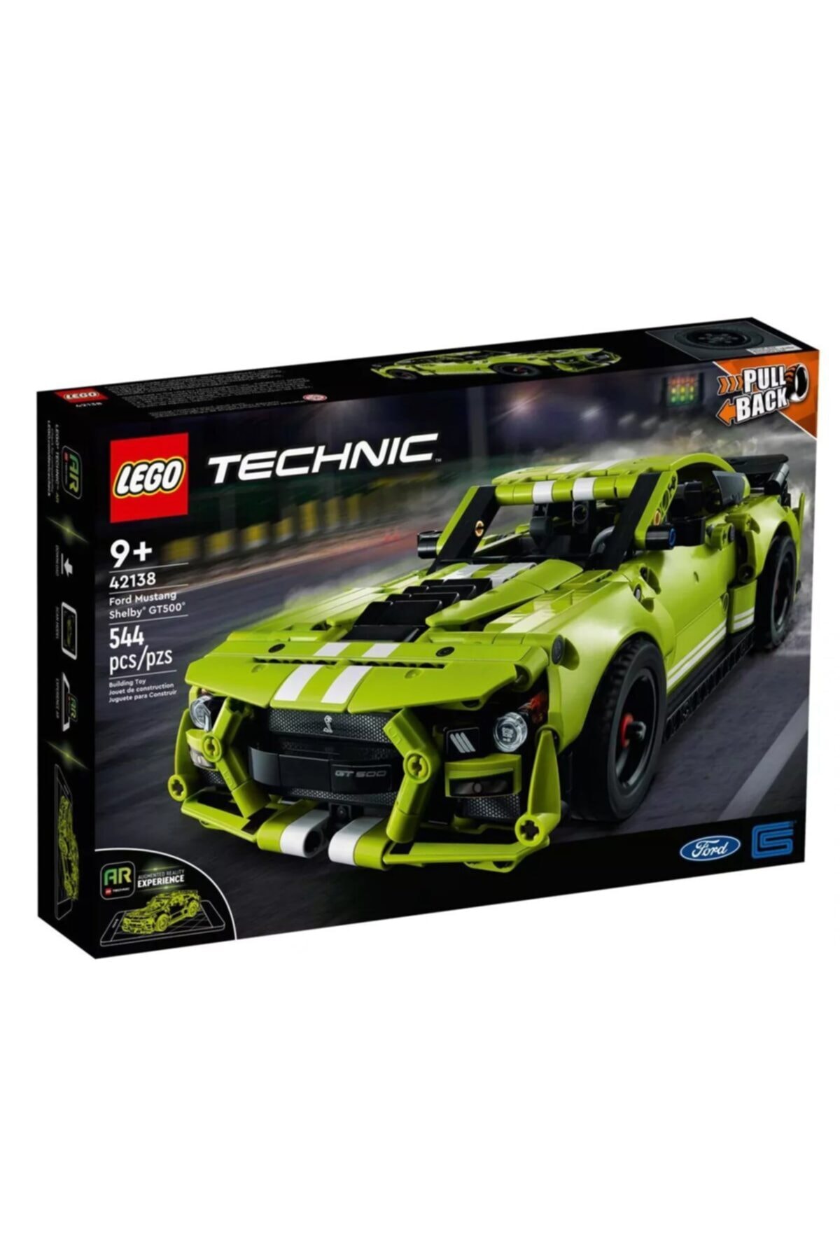 لگو تکنیک مدل Mustang Shelby GT500 کد 42138 (قطعه544)