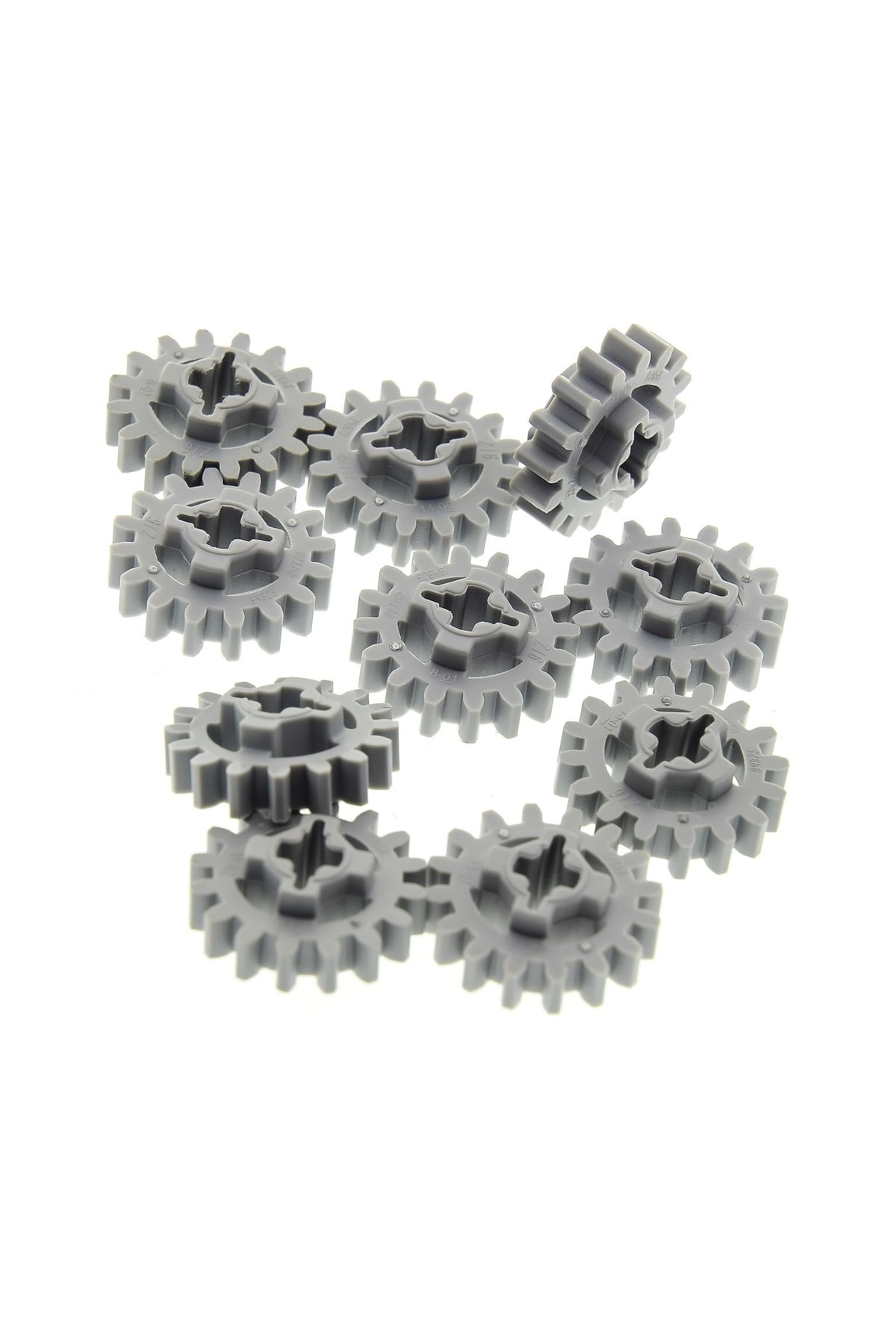 لگو تکنیک مدل چرخ‌دنده 16 دندانه خاکستری
