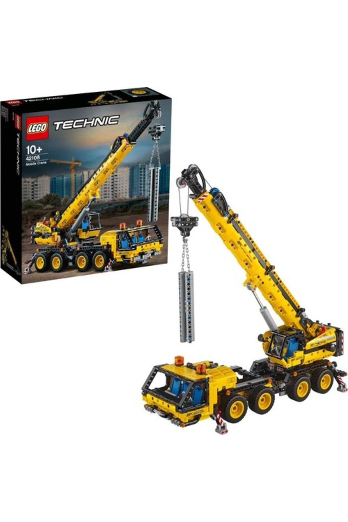 لگو تکنیک مدل جرثقیل موبایل کد 42108