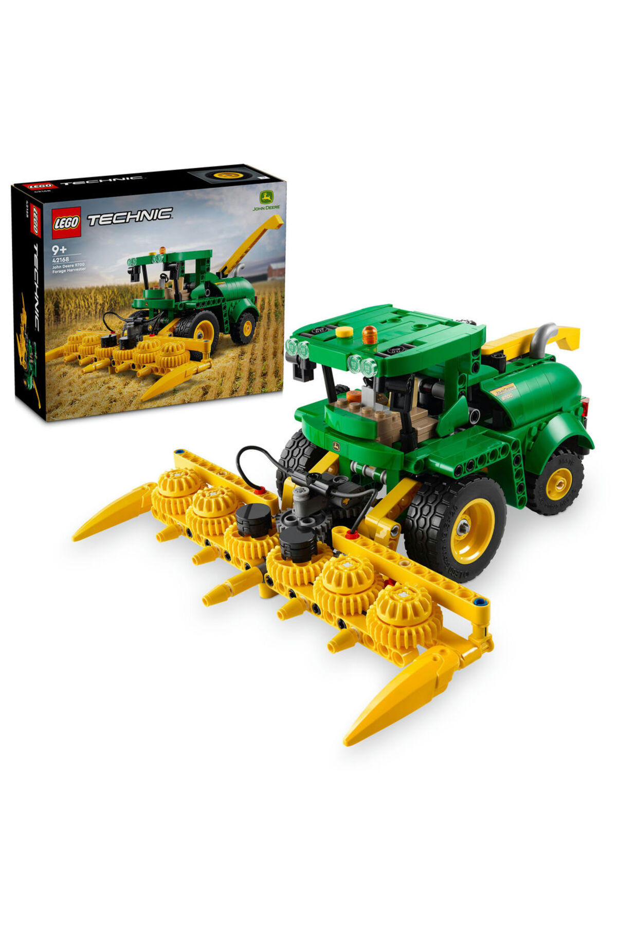 لگو تکنیک مدل علوفه‌بردار John Deere 9700 کد 42168